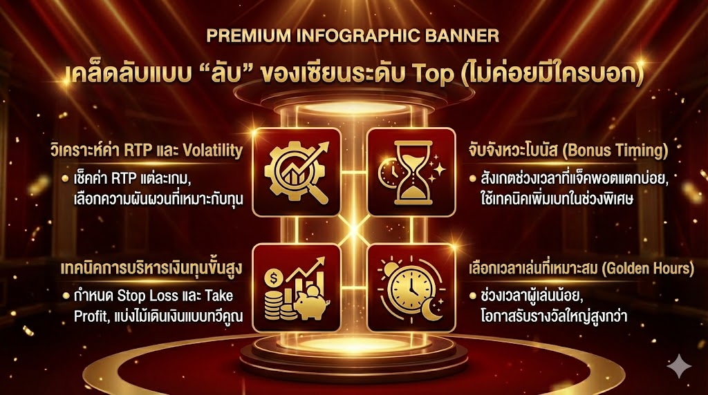 เคล็ดลับแบบ “ลับ” ของเซียนระดับ Top (ไม่ค่อยมีใครบอก)