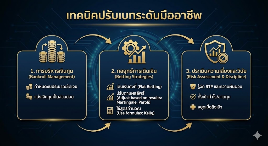 เทคนิคปรับเบทมืออาชีพ 