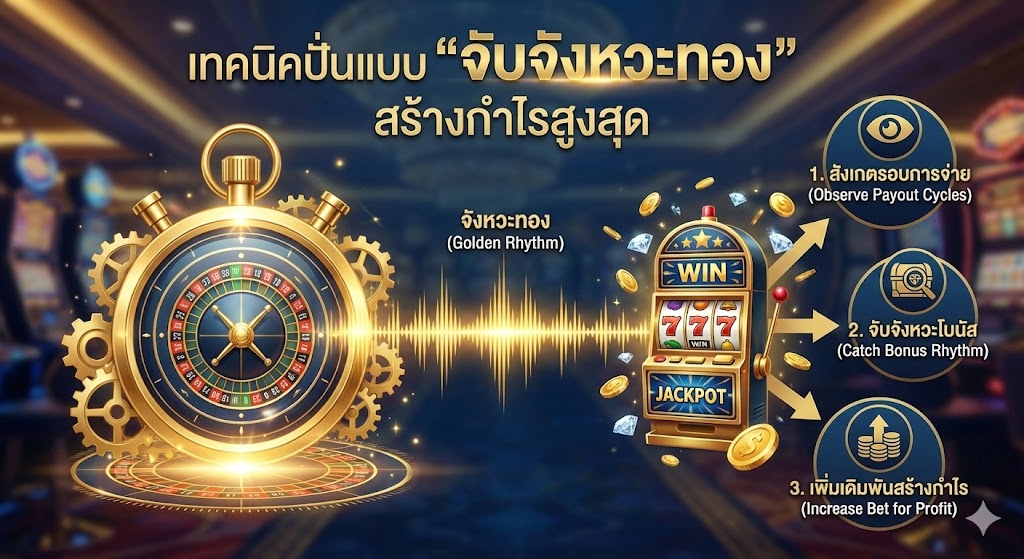 เทคนิคปั่นแบบ “จับจังหวะทอง” สร้างกำไรสูงสุด
