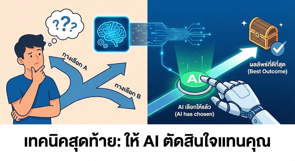 AI ตัดสินใจแทนคุณ