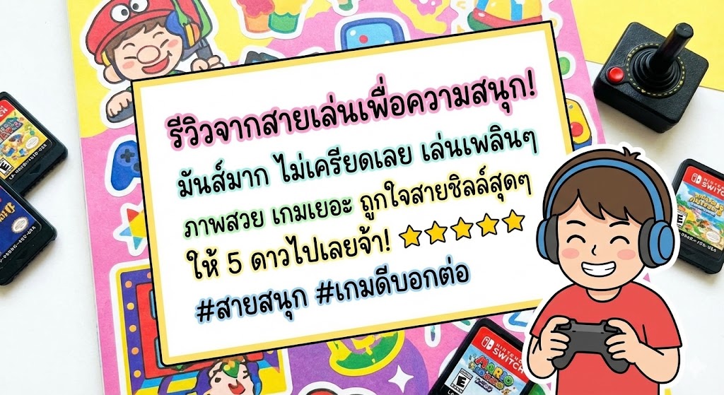 รีวิวจากสายเล่นเพื่อความสนุก