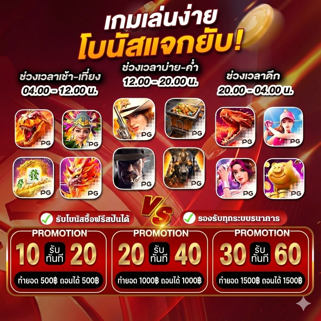 เกม PG แตกง่ายประจำปี 2025