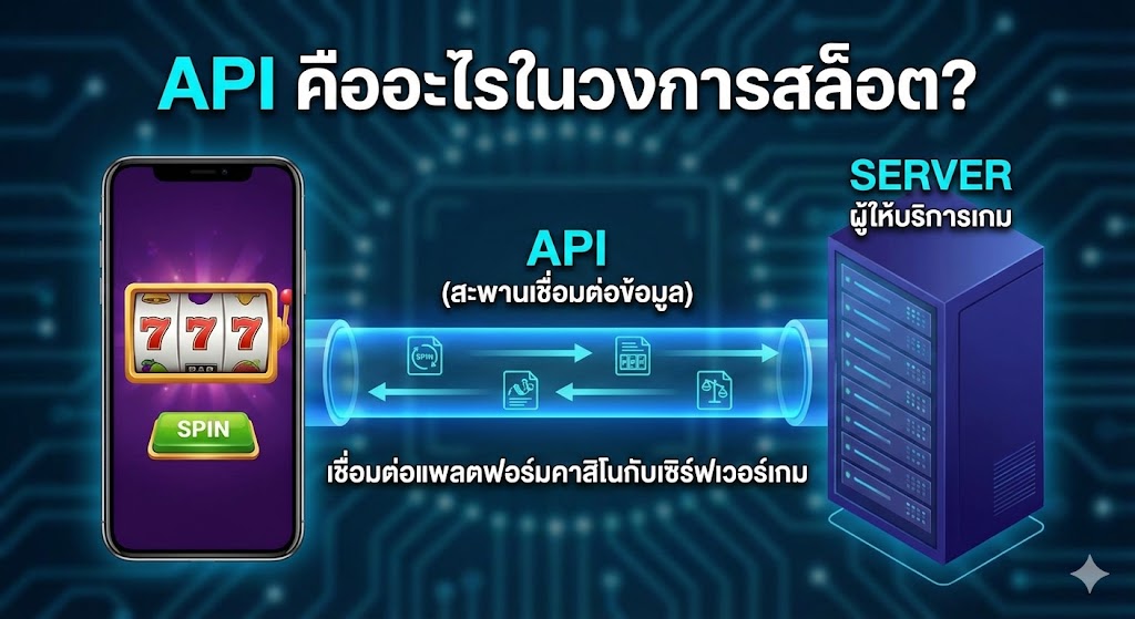 API คืออะไรในวงการสล็อต