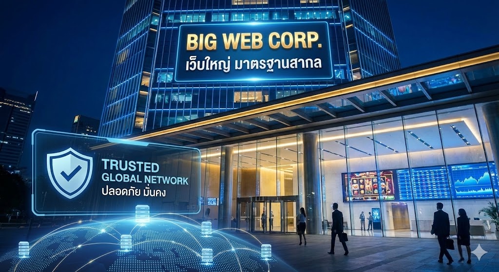 เว็บใหญ่ Big Web  Corporate Site