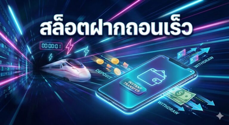 สล็อตฝากถอนเร็ว