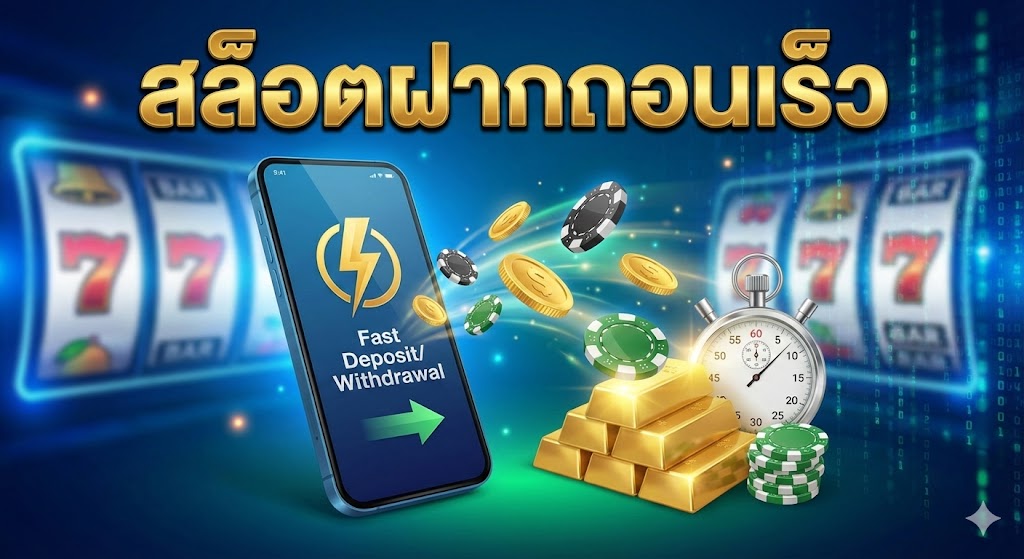 สล็อตฝากถอนเร็ว2026