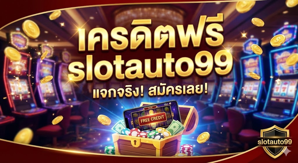 เครดิตฟรี slotauto99