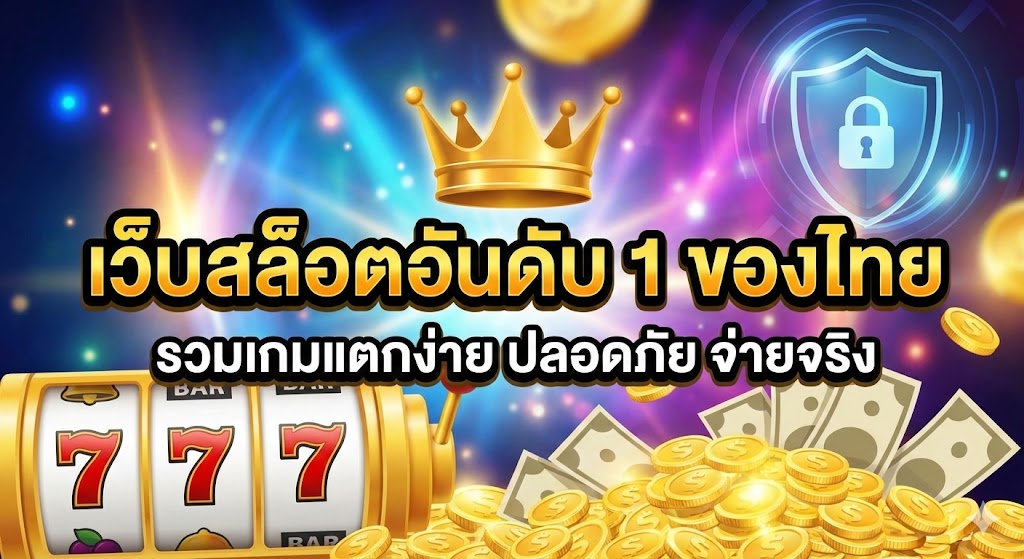 เว็บสล็อตอันดับ 1 ของไทย